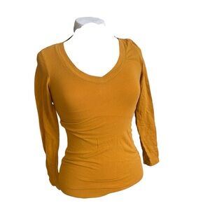 🛍️3 for $25🛍️ Women's Mustard Long Sleeve Top